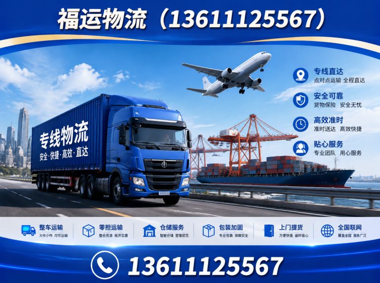 北京专线物流展示图